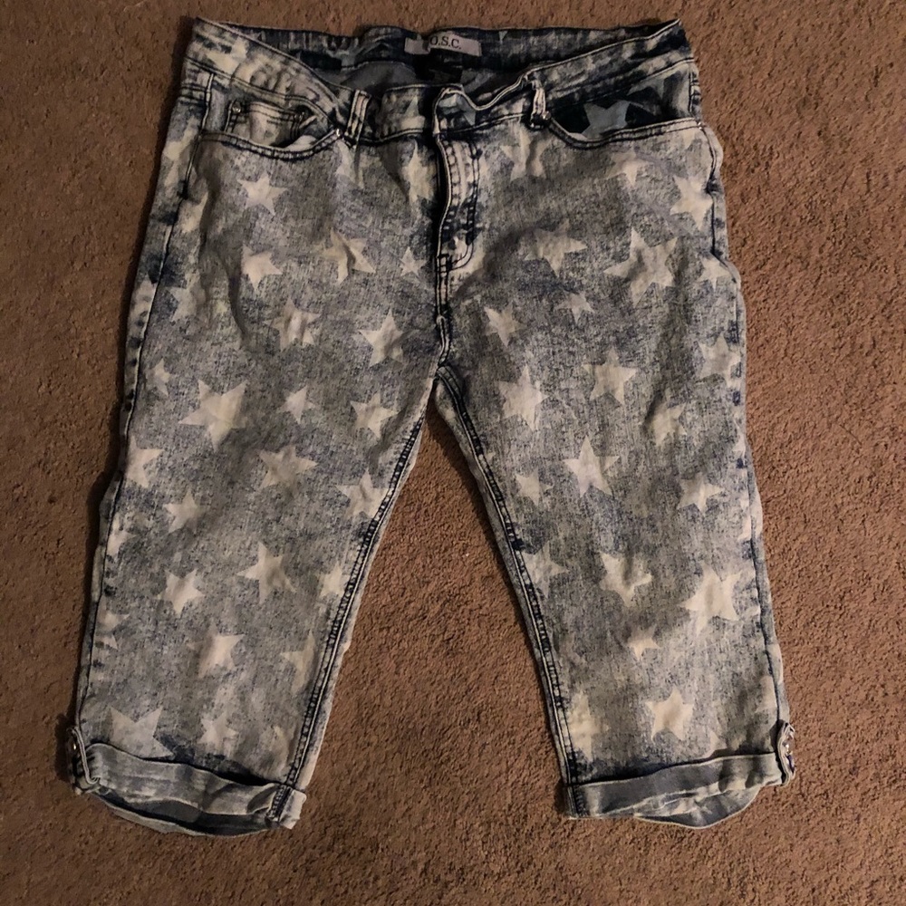 O.S.C. Capri Jeans size 18
